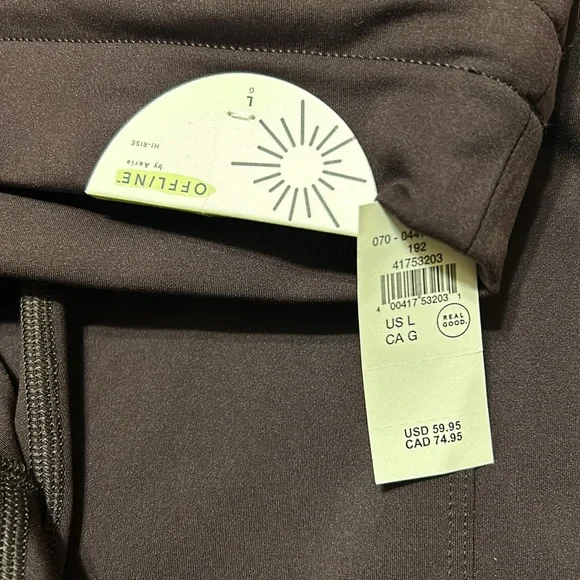 NWT OFFLINE High rise warm up jogger leggings - Picture 8 of 8